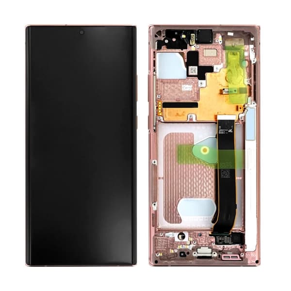 Samsung Galaxy Note 20 Ultra Skärm med LCD Display Original - Brons