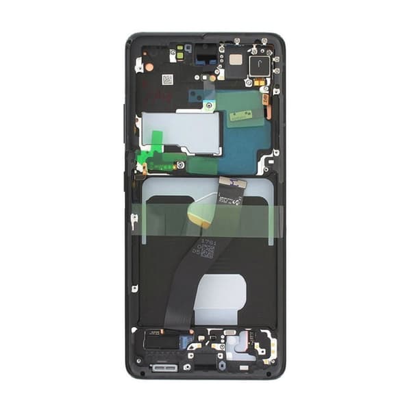 Samsung Galaxy S21 Ultra 5G Skärm med LCD Display Original - Svart