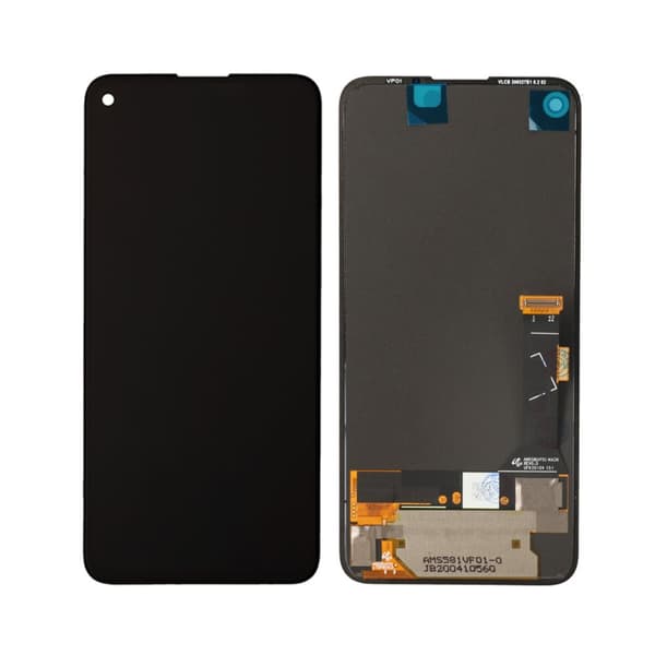 Google Pixel 4A 4G Skärm/Display OEM - Svart