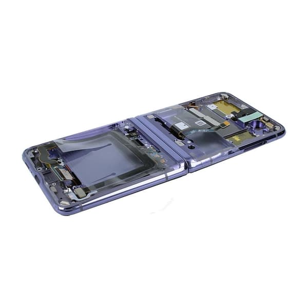 Samsung Galaxy Z Flip Skärm med LCD Display Original - Lila