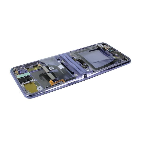 Samsung Galaxy Z Flip Skärm med LCD Display Original - Lila