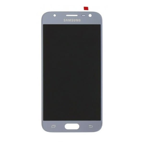 Samsung Galaxy J3 2017 (SM-J330F) Skärm med LCD Display Original - Silver