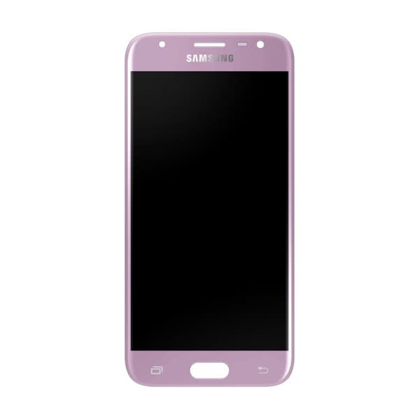 Samsung Galaxy J3 2017 (SM-J330F) Skärm med LCD Display Original - Rosa