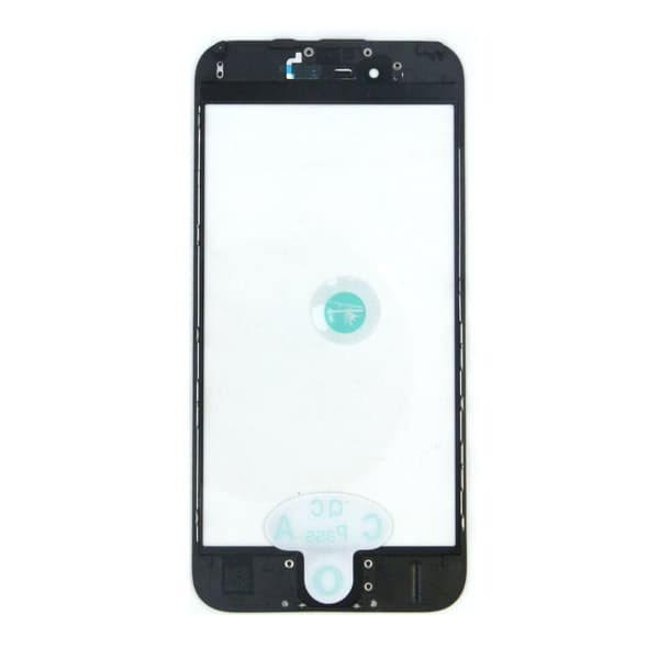 iPhone 6S Screen Glass OEM Black With Frame and OCA Complete