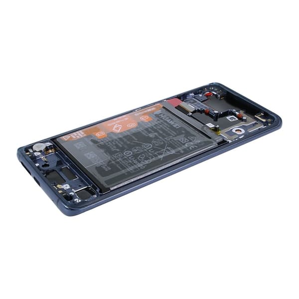Huawei Mate 20 Pro Skärm + LCD och Batteri Original - Blå