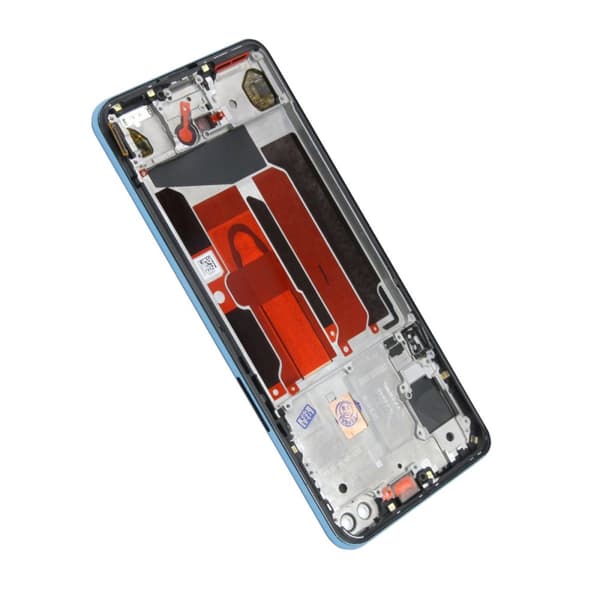 Byta LCD skärm med OEM-ram Original till OnePlus Nord Blue