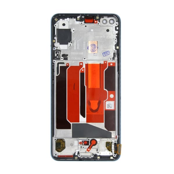 Byta LCD skärm med OEM-ram Original till OnePlus Nord Blue