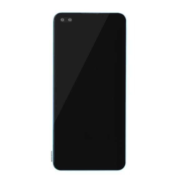Byta LCD skärm med OEM-ram Original till OnePlus Nord Blue