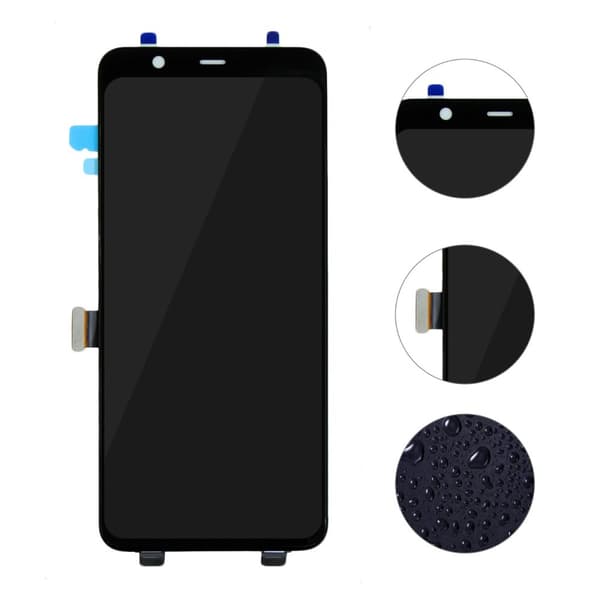Google Pixel 4 XL Skärm/Display Original - Svart