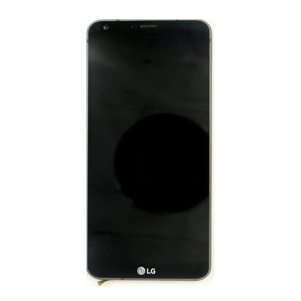 LG G6 Skärm/Display med Ram - Svart