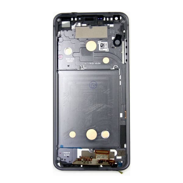 LG G6 Skärm/Display med Ram - Svart