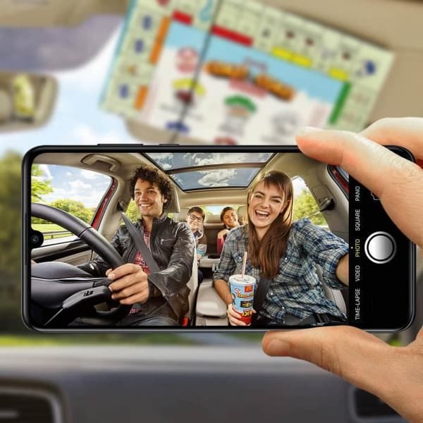 Huawei P30 Lite främre kamera - AVIZAR - Ersättningsobjektiv - Svart