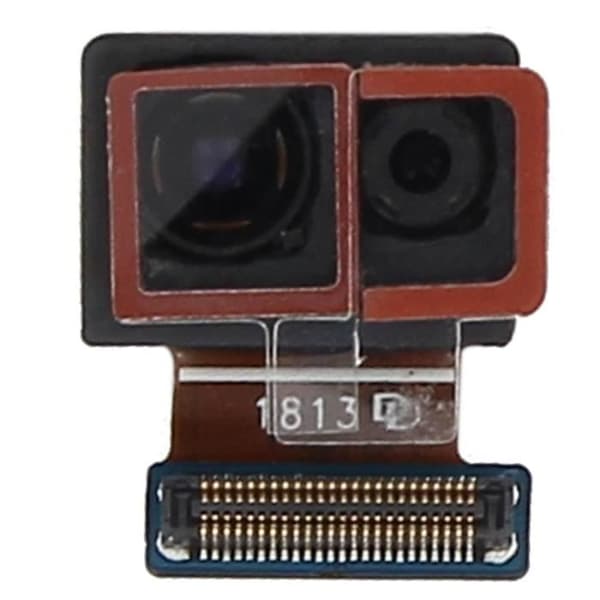 Främre Kamera - Samsung - Galaxy S9 - Främre Linse Modul - Anslutningskabel - Svart
