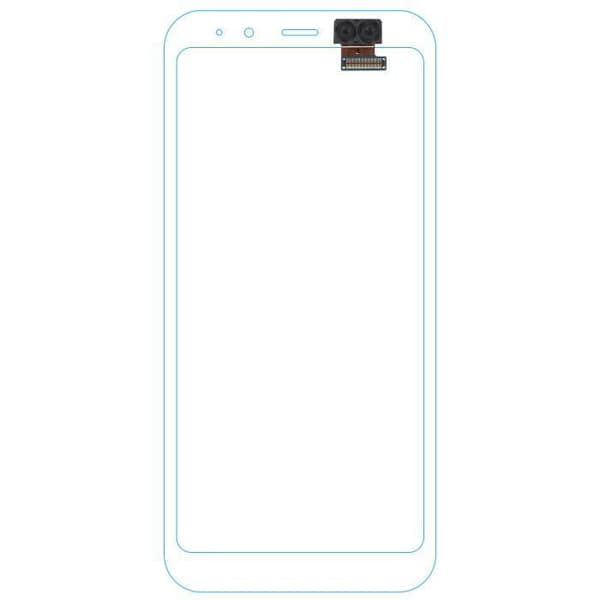 Främre kamera - Samsung - Galaxy A8 (2018) - Svart - Ersättning - Kompatibel med CE och RoHS