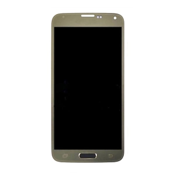 Samsung Galaxy S5 Mini (SM-G800F) Skärm med LCD Display Original - Guld