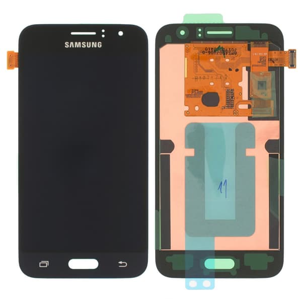 Samsung Galaxy J1 2016 (SM-J120F) Skärm med LCD Display Original - Svart