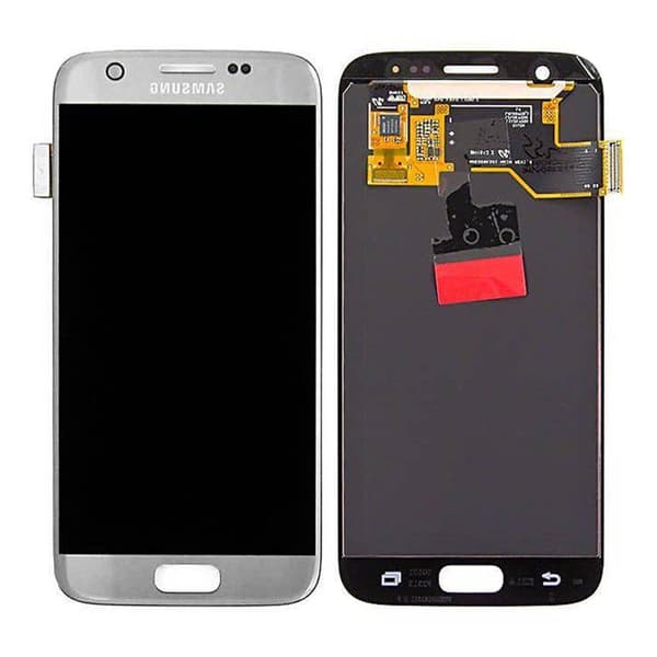 Samsung Galaxy S7 (SM-G930F) Skärm med LCD Display Original - Silver