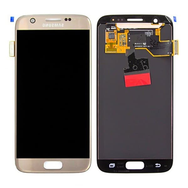 Samsung Galaxy S7 (SM-G930F) Skärm med LCD Display Original - Guld
