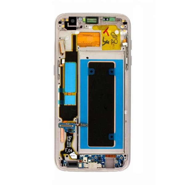 Samsung Galaxy S7 Edge (SM-G935F) Skärm med LCD Display Original - Guld