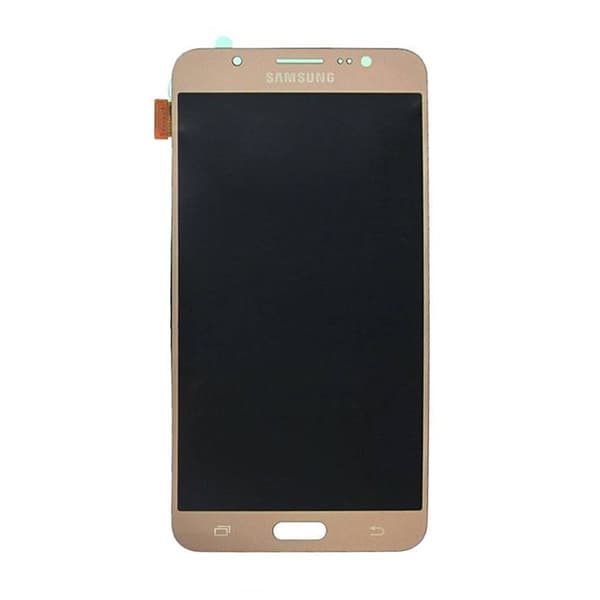 Samsung Galaxy J7 2016 (SM-J710F) Skärm med LCD Display Original - Guld