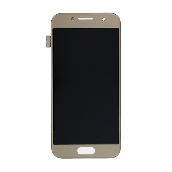 Samsung Galaxy A3 2017 (SM-A320F) LCD Skärm med Display Original - Guld