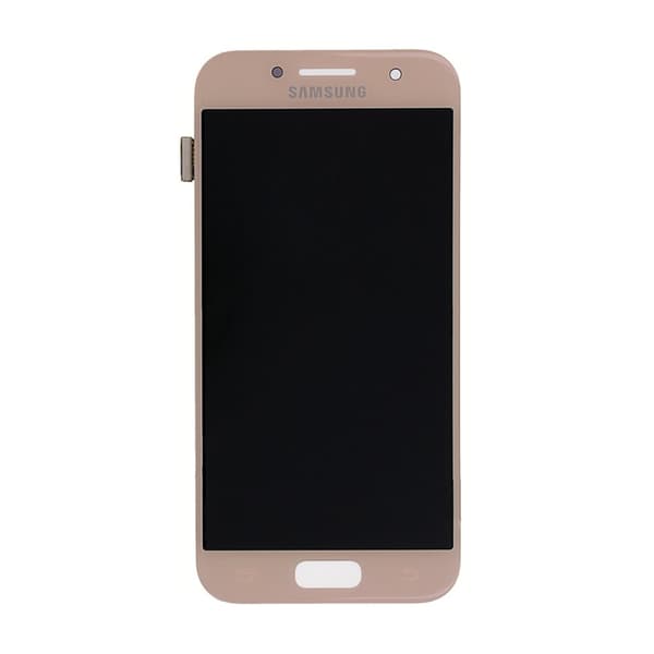 Samsung Galaxy A3 2017 (SM-A320F) LCD Skärm med Display Original - Rosa