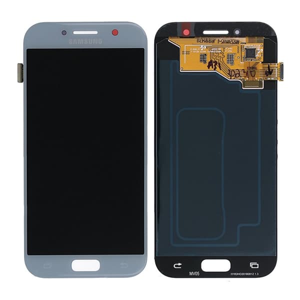 Samsung Galaxy A5 2017 (SM-A520F) LCD Skärm med Display Original - Blå
