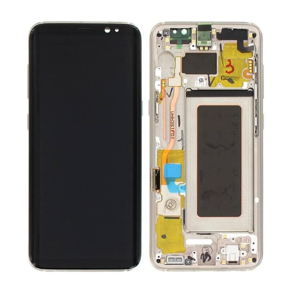 Samsung Galaxy S8 (SM-G950F) Skärm med LCD Display Original - Guld