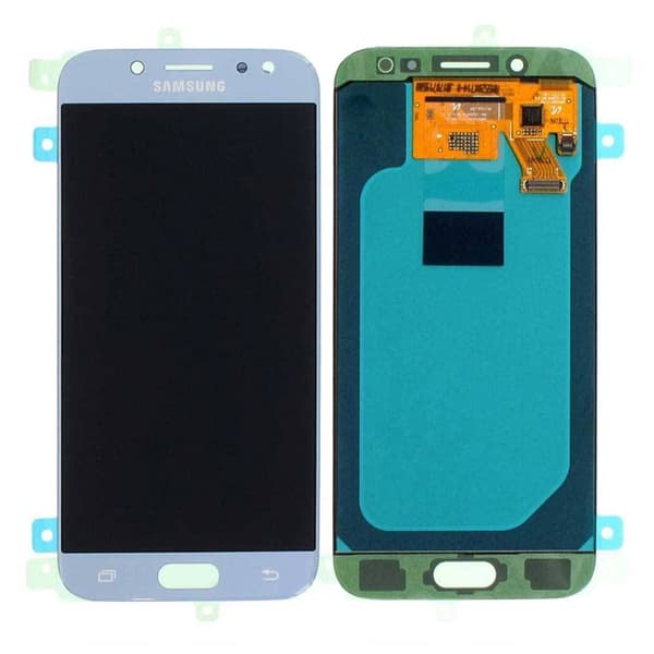 Samsung Galaxy J5 2017 (SM-J530F) Skärm med LCD Display Original - Silver/Blå