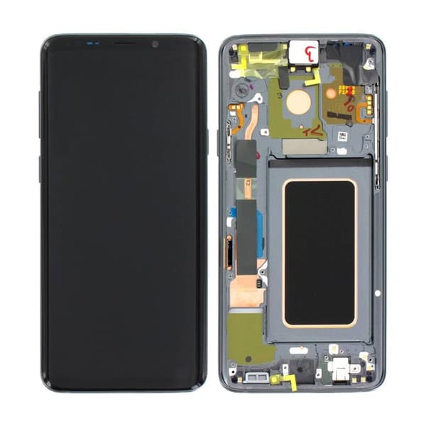Samsung Galaxy S9 Plus (SM-G965F) Skärm med LCD Display Original - Titanium Grå