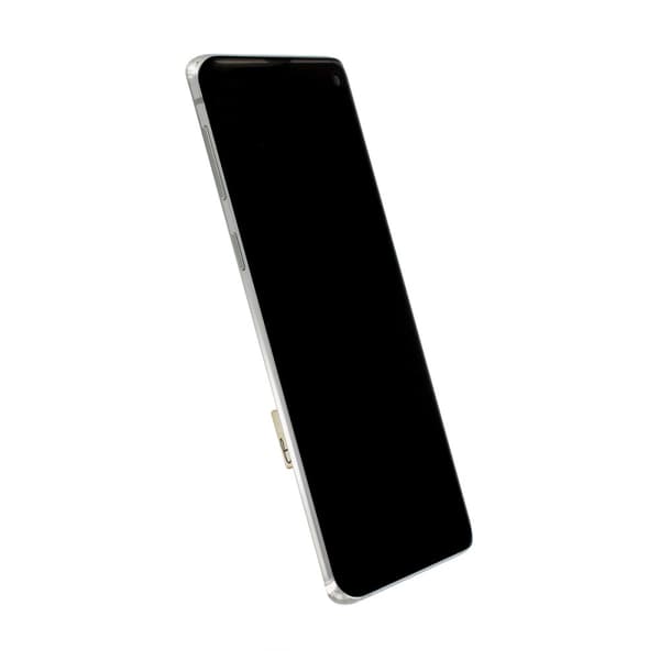 Samsung Galaxy S10 Skärm med LCD Display Original - Vit