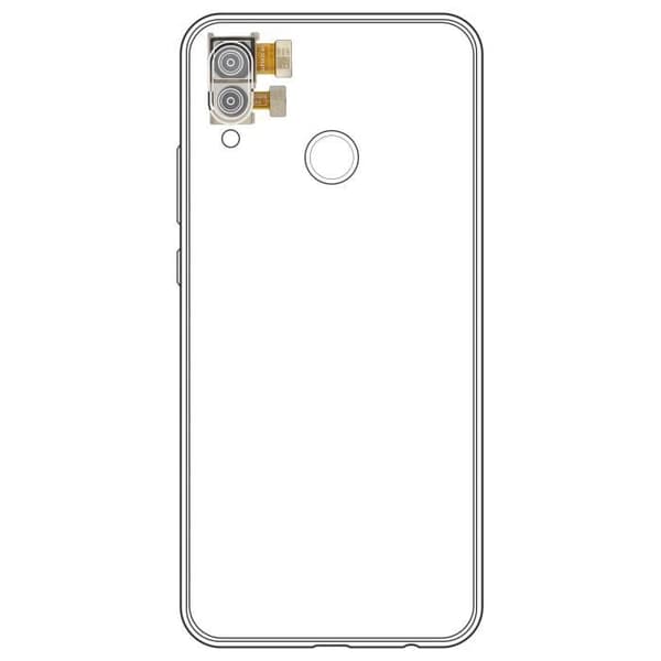 Bakre kamera - Huawei - P20 Lite - Ersättning - 100% kompatibel - Inbyggd kabel