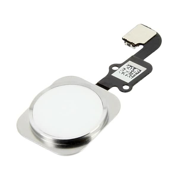 Hemknapp - Apple - iPhone 4S - Vit - Anslutningskabel - Byt ut skadad knapp