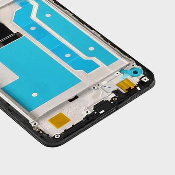 LCD-skärm - Huawei - P smart 2021 - Ersättning - Touchglas - Svart