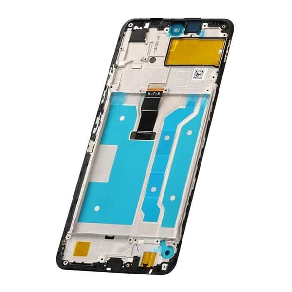 LCD-skärm - Huawei - P smart 2021 - Ersättning - Touchglas - Svart