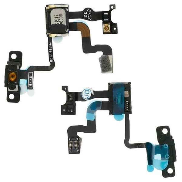Nappe Power - AVIZAR - iPhone 4S - On/Off + Mikrofon + Närahetsensor - Svart - 20 g