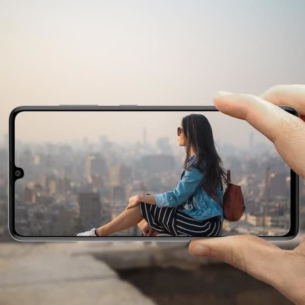 Bakre kamera - Samsung - Galaxy A12 - Ersättning - Kompatibel - Integrerad anslutningskabel