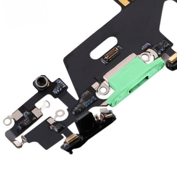 Laddningskontakt - Apple - iPhone 11 - Lightning - Grön - Kvalitetsersättning