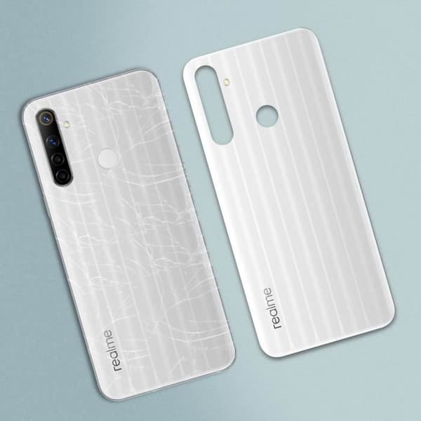 Cache Batteri - Realme - 6i - Byt - Vit - Förenklad Installation