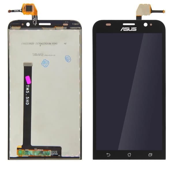 LCD-skärm - ASUS - Zenfone 2 ZE550ML - Komplett Touch Block - 5,5 tum - Original Svart