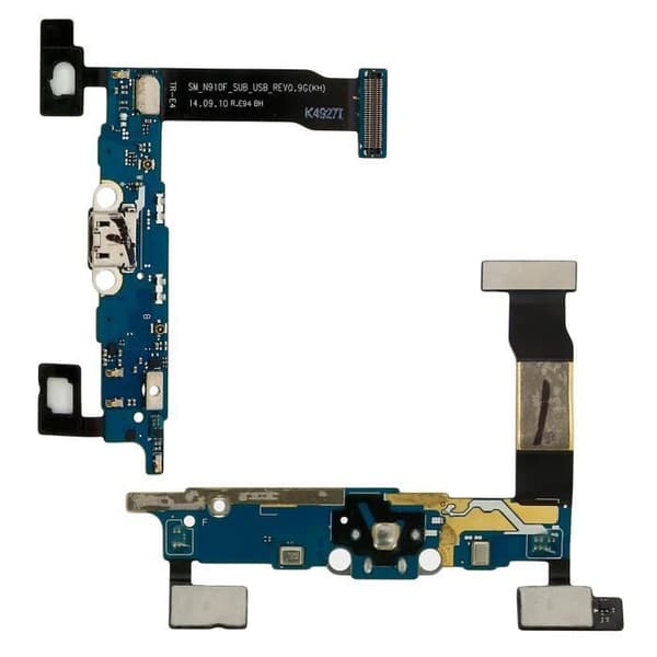 Laddningsanslutningskabel - AVIZAR - Samsung Galaxy Note 4 - Micro-USB - Svart - 20 g