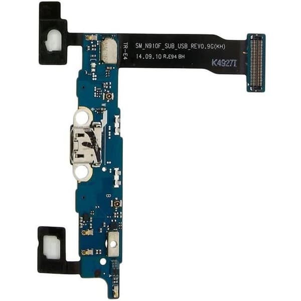 Laddningsanslutningskabel - AVIZAR - Samsung Galaxy Note 4 - Micro-USB - Svart - 20 g