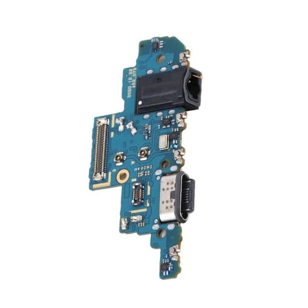 Laddningskontakt - Samsung - Galaxy A52 - USB-C - 3,5 mm uttag - Svart