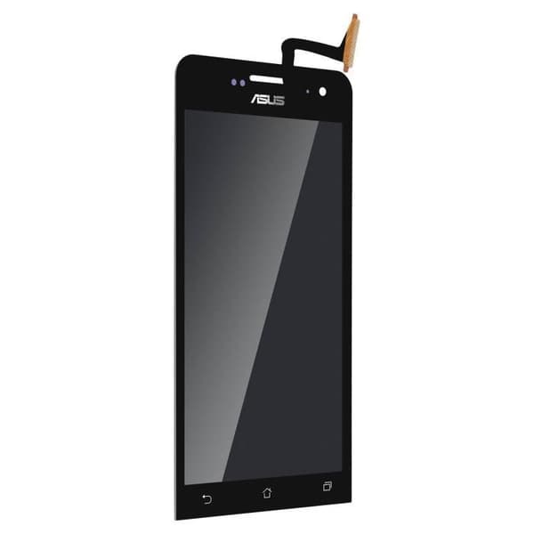 Asus Zenfone 2 (ZE500CL) LCD-skärm Komplett Touch Block-kompatibel - Svart Svart