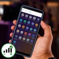 Miniatyrbild 3 av 3: Volymduk - Samsung - Galaxy A7 2018 - Ersättning - Hög kvalitet - CE RoHS-certifierad