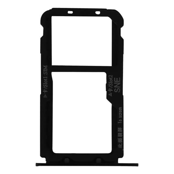SIM-kortslåda - Huawei - Mate 20 Lite - Svart - Kompatibel med nanoSIM och micro SD - Enkel att byta ut