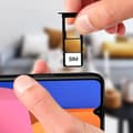 Miniatyrbild 3 av 4: Kortfack för Samsung Galaxy A20s 2x Nano SIM och Micro SD Ersättning Svart