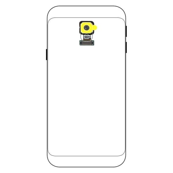 Baksida Kamera - Samsung - Galaxy J7 2017 - Ersättning - Inbyggd anslutningssladd - Svart