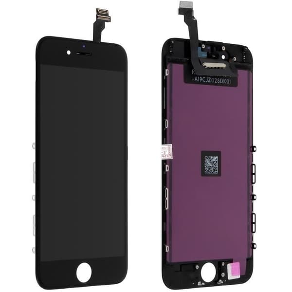 LCD-skärm - AVIZAR - iPhone 6 - Touch - Svart - Skärmbyte