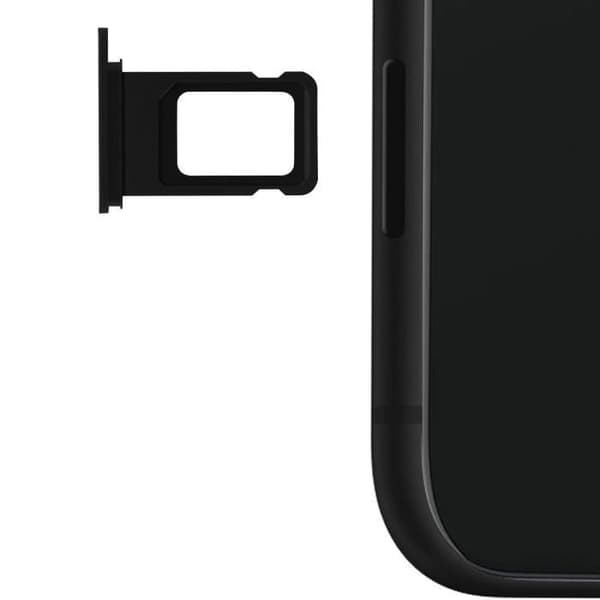 SIM-kortslåda - Apple - iPhone 11 - 1 kortplats - Nano Sim - Svart